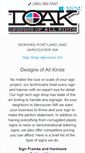 Mobile Screenshot of designsofallkinds.com
